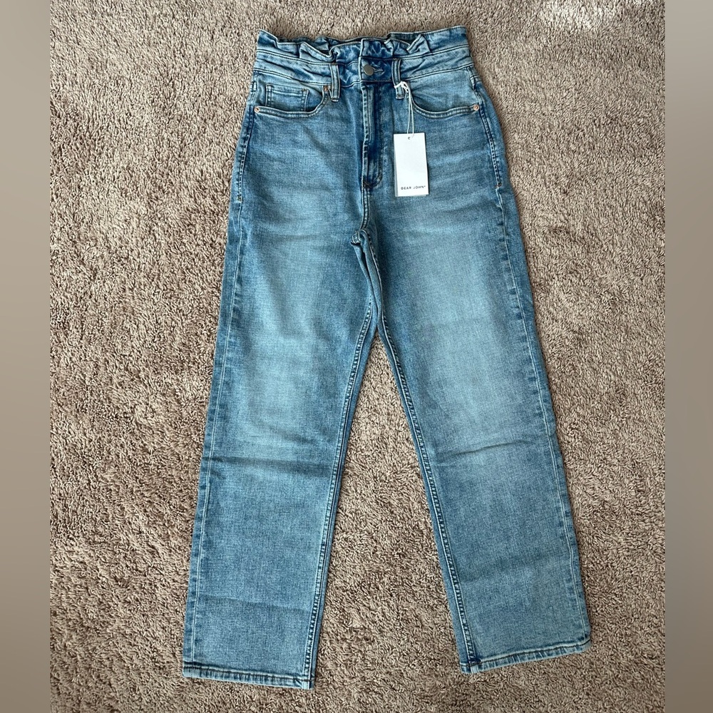 DEAR JOHN vintage wash paper bag waist jeans. Sz 29.